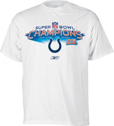 Buy Indianapolis Colts Super Bowl XLI Champions Official Locker Room T-Shirt
