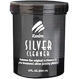 Realm 925 Sterling & or Plated Silver Cleaner Clean Polish Dip BIG New