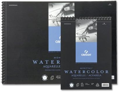 Montval 140LB Watercolor Pad Wired 5.5X8.5