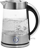 Produkt-Bild: Edelstahl Glas Wasserkocher WK 3398 G - 1,7 Liter  - 2200 W