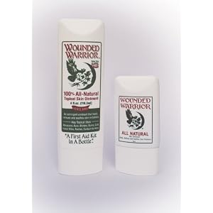 Wounded Warrior Natural Herbal Skin Ointment, 2 OZ
