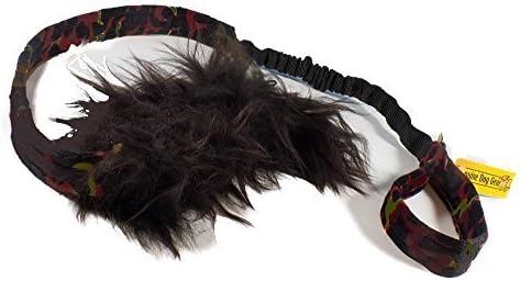 Fur, Fleece and Bungee-ultimate Drag and Tug Dog Toy (We Pick Color)
