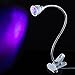 Plant Grow Light, Amyhomie 5W Led Goose Neck Desk Grow Lights With Spring Clamp for Indoor Succulent/Hydroponic/Pot Plants