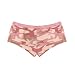 WOMEN'S BABY PINK CAMO BOOTY SHORTS