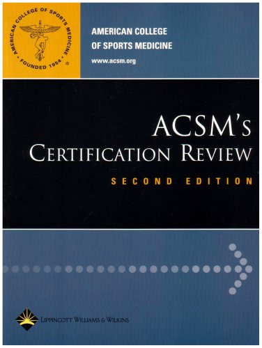 ACSM s Certification Review
