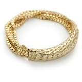 By Boe Triple Box Chain Ring 14k Gold Filled, 