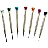 MKCLOCKS 7 Piece Watchmakers Screwdriver Set