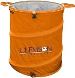 Clemson Tigers NCAA Collapsible Trash Can by Logo Chair