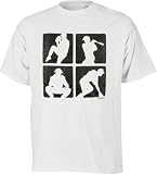 Baseball Silhouette Action T-shirt