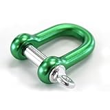 カラーアルミシャクル　６ｍｍ グリーン【3個セット】