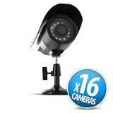 Defender SN501-16CH-006 16-Channel H.264 DVR Security System (Black)