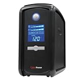 CyberPower CP1000AVRLCD 9-Outlet Intelligent LCD UPS (1000VA/600W)