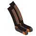 Fantastic durable ski or snowboarding socks
47% Coolmax
38% Cotton
8% Merino Wool
6% Nylon
1% Lycra Elastane