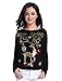 v28 Varied Ugly Christmas Sweater for Women Merry Reindeer Shirt Knit Sweaters