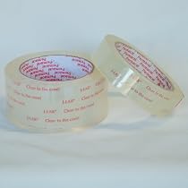 Permacel J-LAR Clear to the Core Tape: 1 in. x 72 yds. (Clear)