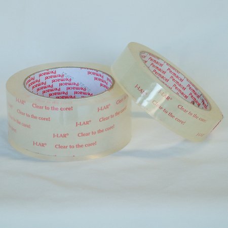 Permacel J-LAR Clear to the Core Tape: 3/4 in. x 72 yds. (Clear)