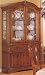 Kitchen & Housewares : Dark Finish Three Shelf Buffet Hutch