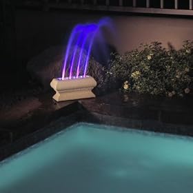 Pool Rainbow Fountain