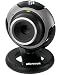 Microsoft Wired LifeCam VX-3000 Webcam USB 2.0 schwarz/silber (Retailverpackung)