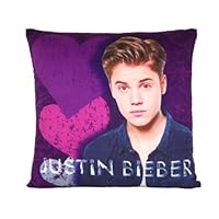 Justin Bieber Velveteen Cushion Heart Break Super Soft
