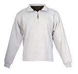 Men's Berne Apparel  Regular Original Fleece Quarter Zip Sweatshirt