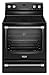 Maytag MER8700DE / MER8700DE / MER8700DE 6.2 Cu. Ft. Black Freestanding Electric Convection Range