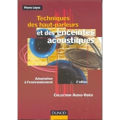 Techniques des haut-parleurs et des enceintes acoustiques