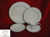 Noritake Cellini Platinum #7980 Eight 5 Pc Place Settings