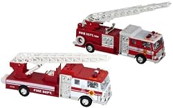 Lights & Sounds Fire Truck Pullbacks - Two Pack
