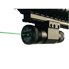 NC Star Pistol and Rifle Green Laser with Weaver Mount by 