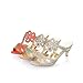 Carol Shoes Fashion Rhinestone Womens Mid Heel Peep Toe Sandals Slippers
