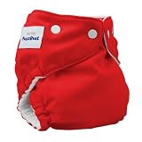 FuzziBunz Onesize Cloth Diaper (Red) [Baby Product]