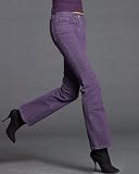 Stretch denim boot-cut jean