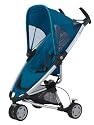 Quinny 65605540 Zapp Travelsystem inklusive Einkaufskorb, Sonnenverdeck, Regenverdeck, Sonnenschirmclip und Adapter für die Babyschale, blue scratch