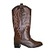 Adults' Cowboy Costume Boots - Brown