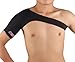 ShuoXin SX642 Sports Magnetic Single Shoulder Brace Support Strap Wrap Belt Band Pad - Black