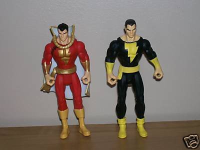  DC Universe Crisis Arch-Enemies Series Shazam vs. Black Adam Action Figure Tw...