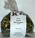 Dried Green Bell Peppers, 2 oz.