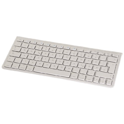 Hama Bluetooth-Tastatur f&uuml;r Apple iPad wei&szlig; Preisvergleich