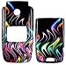 Color Flame on Black - Nokia 6101 6102 6102i Faceplate Cell Phone Cover