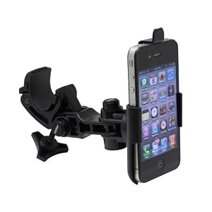 Satechi CR-3800 Universal Bicycle Holder Wrench Mount for iPhone 4S, 4, 3GS, 3G, BlackBerry Torch, HTC EVO, DROID, Samsung EPIC, Galaxy S II