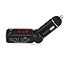 FX-Victoria Bluetooth FM Transmitter Audio Receiver Adapter Bluetooth Car Kit with 3.5mm Audio Output Cable, Dual USB Charging, suitable for Apple, HTC, LG, Samsung or other tablets/Smartphone - Black