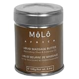 MoLo Africa Ubusi Massage Butter, Nourishing Shea & Essential Oil, 3.5 oz (100 g)