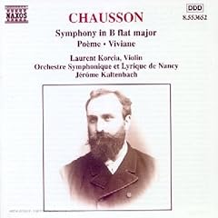 Symphonie en Si b. Op.20 / Po�me pour Violon & Orchestre
