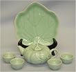 Chinese celadon mini tea set - service for 4