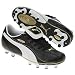 PUMA King XL i FG KIDS Cleats (Black/White/Team Gold