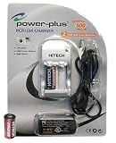 Hitech Rechargeable CR123A Li-ion Batteries & Charger Set