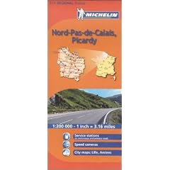 Nord-Pas-de-Calais, Picardie (Michelin Regional Maps)