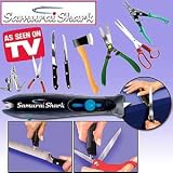 Samurai Shark Sharpener Works GREAT for Serrated Knives As Seen On TV