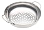 Charcoal Companion Stainless Steel 11-Inch Round Wok